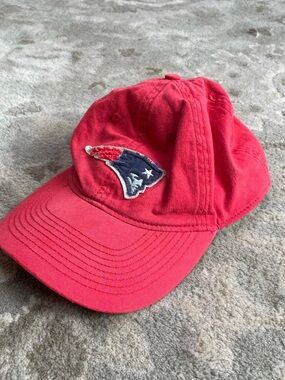 Reebok New England Patriots Red Retro Sport Cap